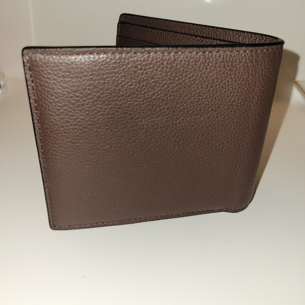 Men's Brown Coach Wallet - Picture 4 of 4